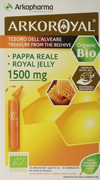 Royal Jelly Arkopharma Organic 10 Large capsules (1500mg)
