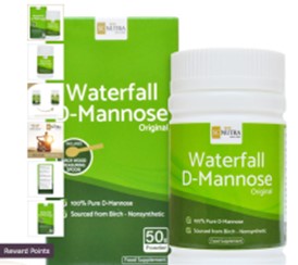 D-Mannose Powder by Waterfall 50g
